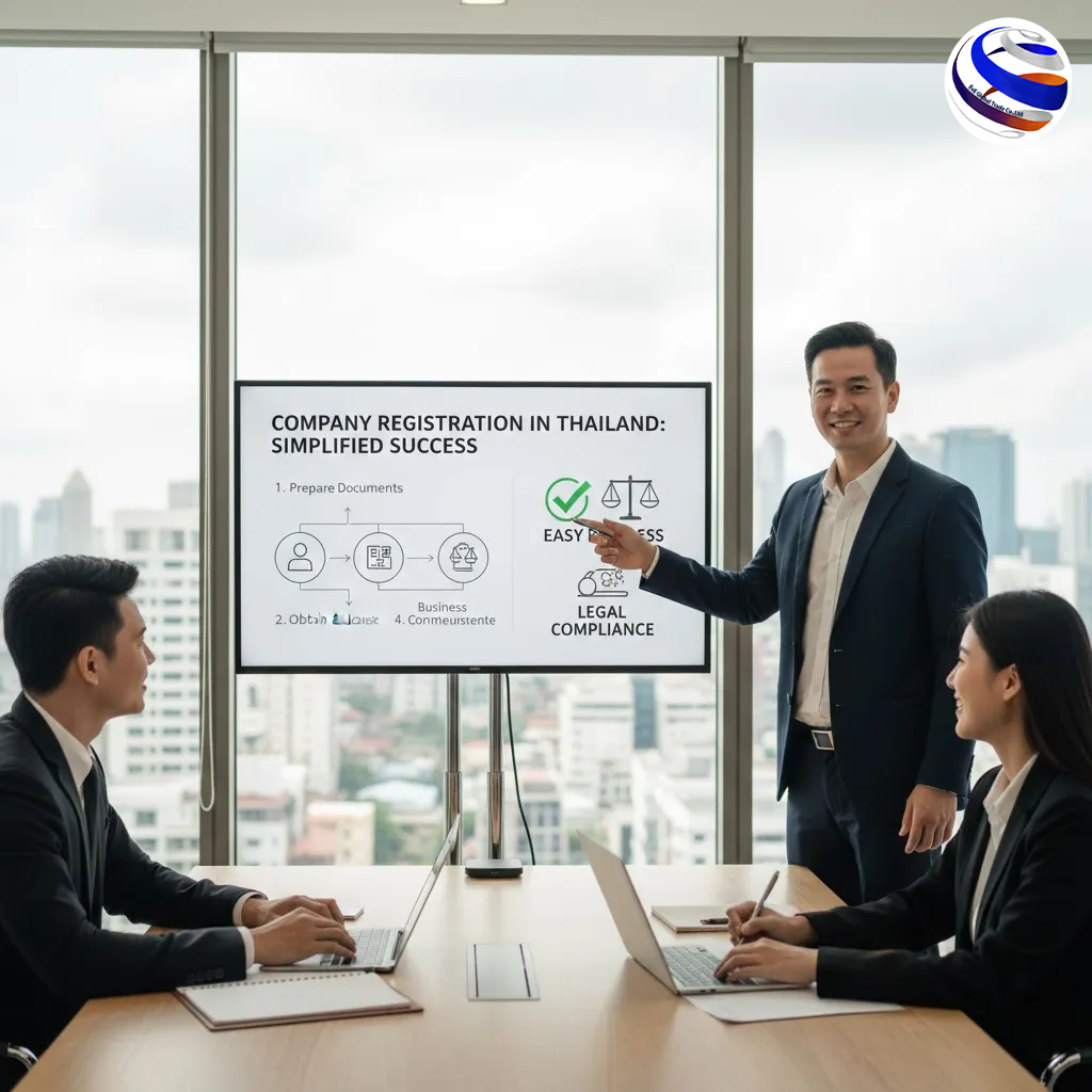 เปิดประตูสู่ความสำเร็จ การจดทะเบียนจัดตั้งบริษัทในไทย ทำไมถึงง่ายและถูกต้อง