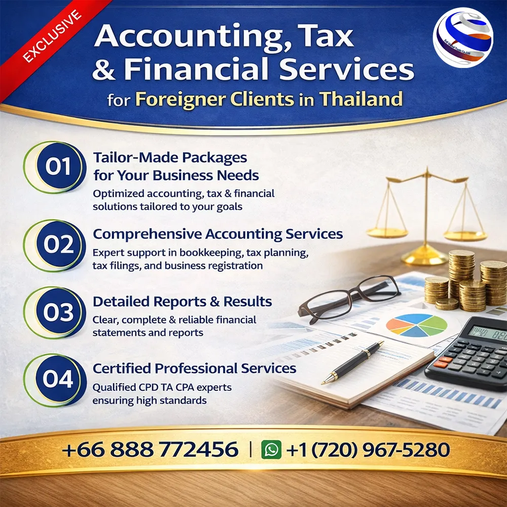 บริการที่ปรึกษาด้านบัญชี ภาษี สำหรับนักลงทุนต่างชาติ